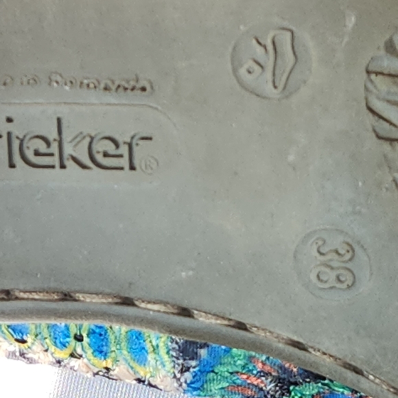 Rieker Colorful Shoes - Size 38 - Picture 6 of 8